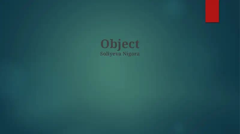 Object-Oriented Programming Principles
