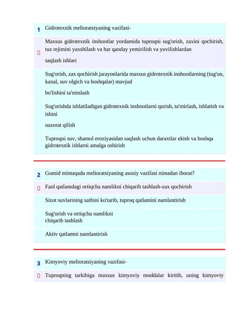 Gidrоtехnik mеliоrаtsiya