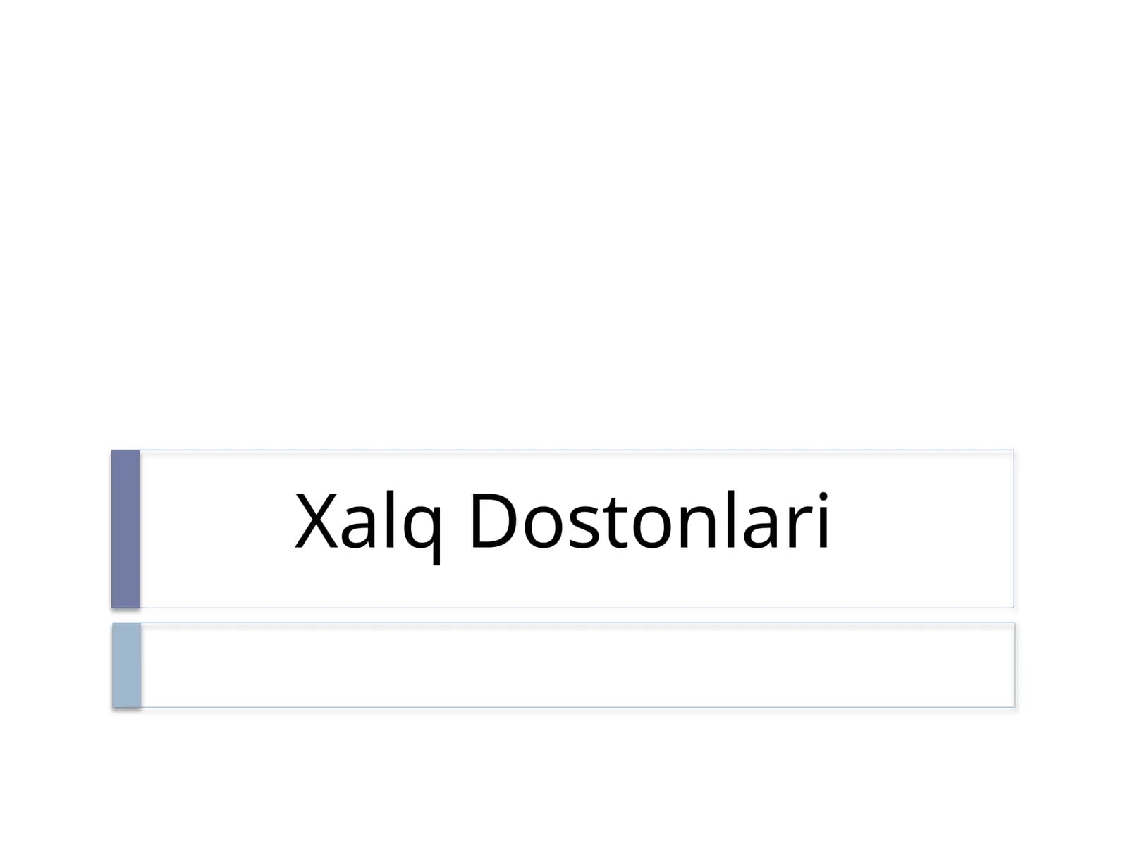 XalqDostonlari