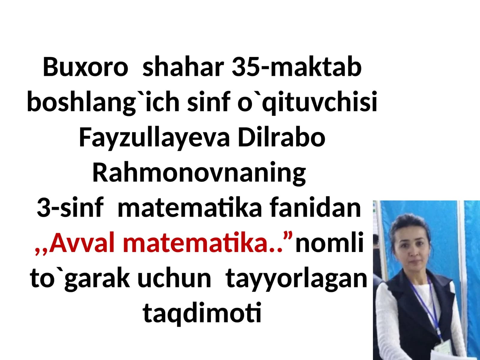 3-sinf Matematika Juft sonlarni 25 ga ko'paytirish dars taqdimoti