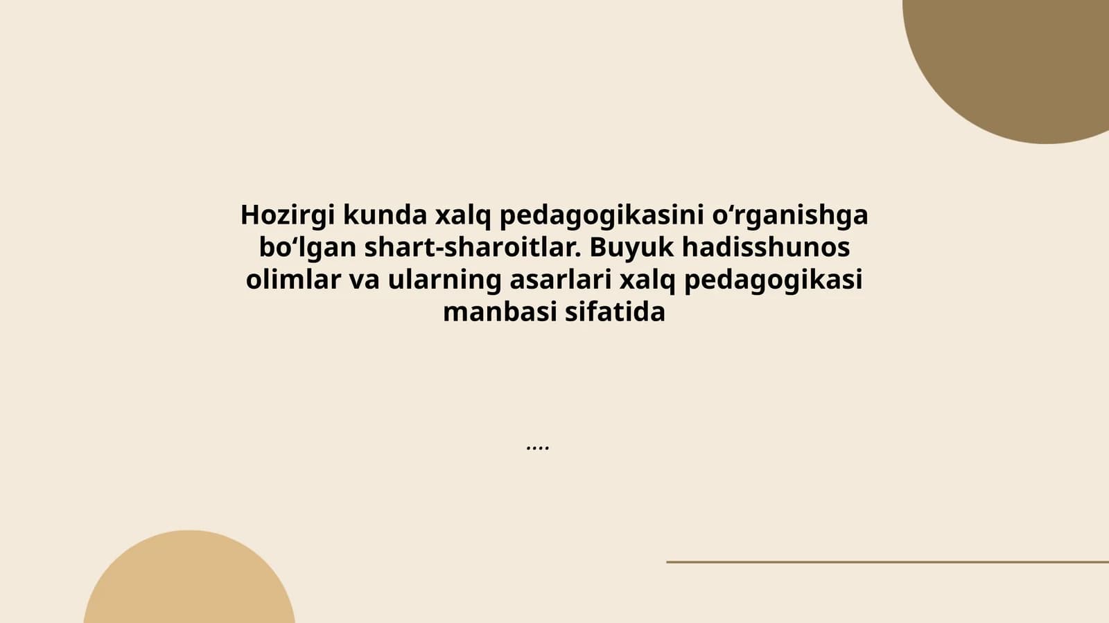 Xalq pedagogikasi