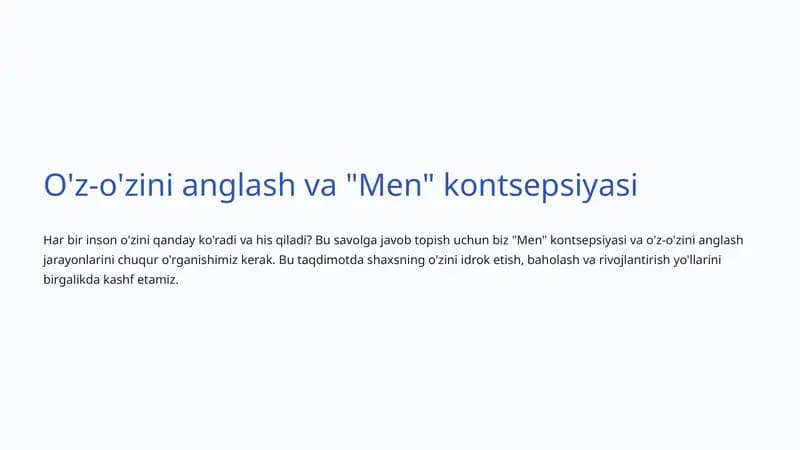 Men kontsepsiyasi