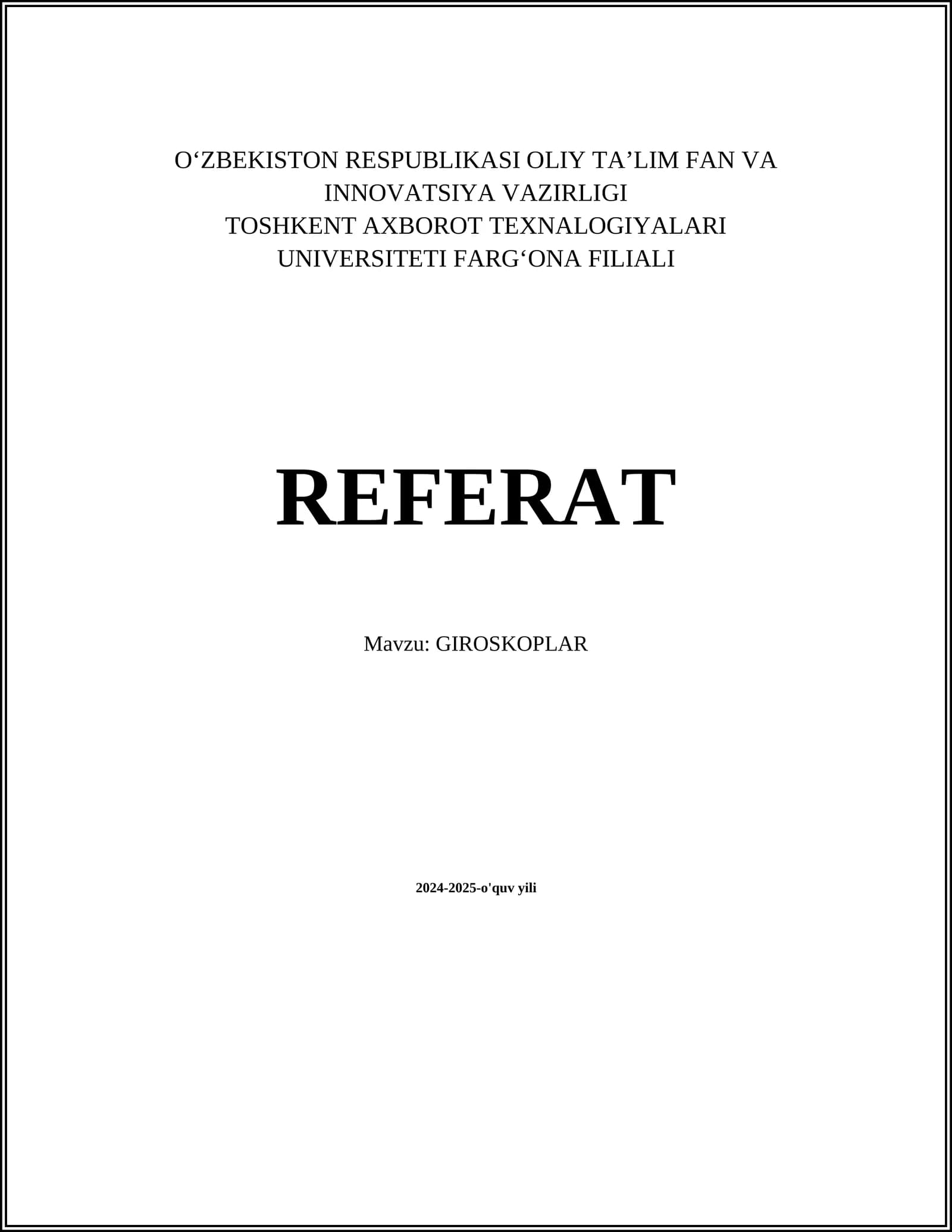 GIROSKOPLAR