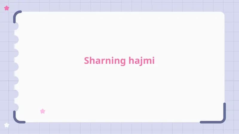 Sharning hajmi