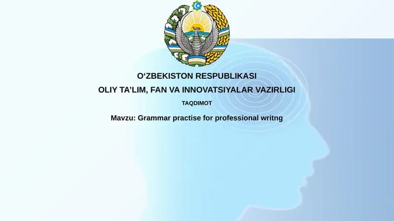 Grammarpractisefor professionalwritng
