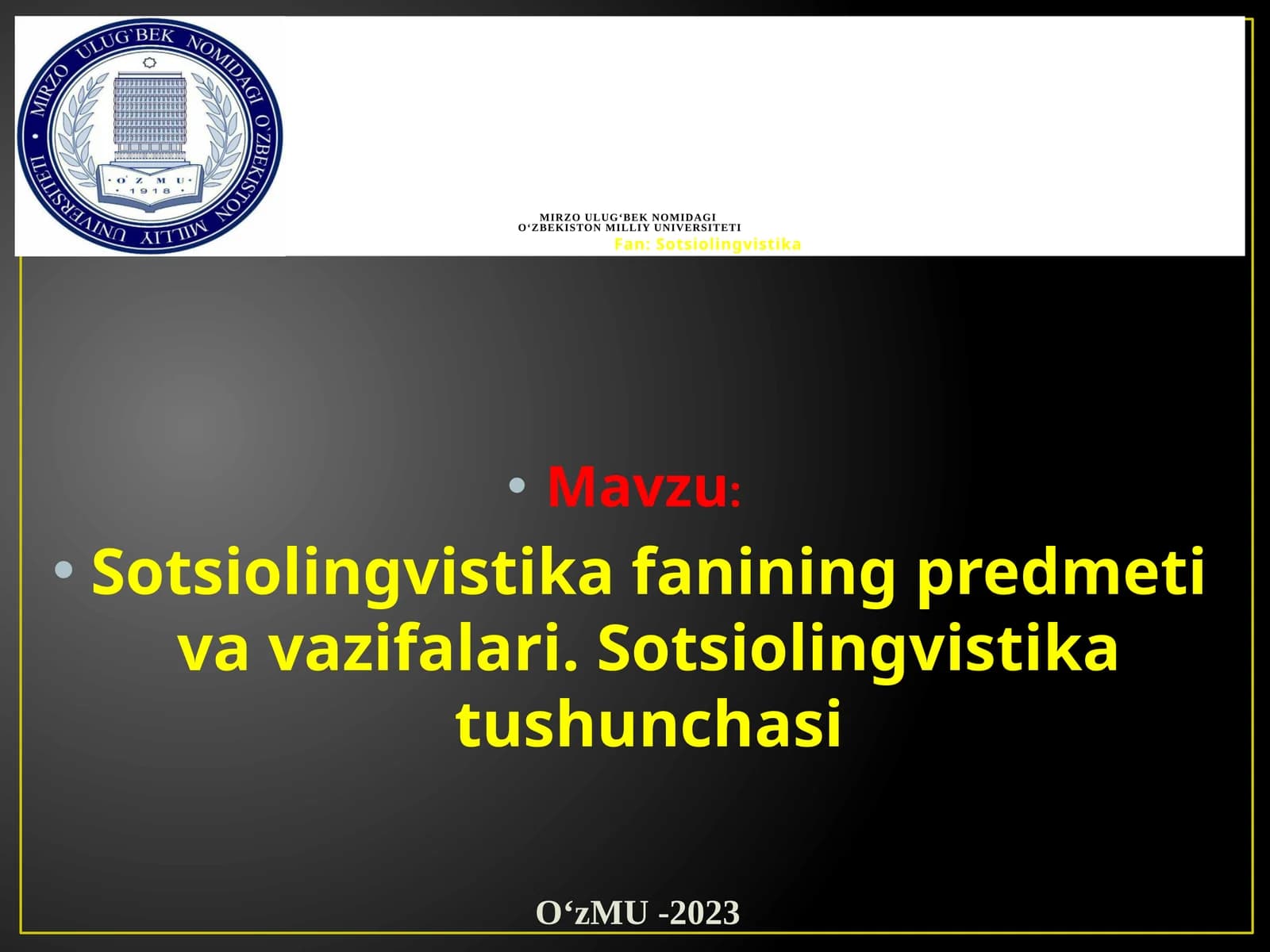 Sotsiolingvistika