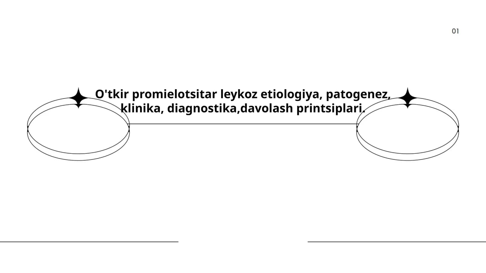 O'tkir promielotsitar leykoz etiologiya, patogenez, klinika, diagnostika, davolash printsiplari