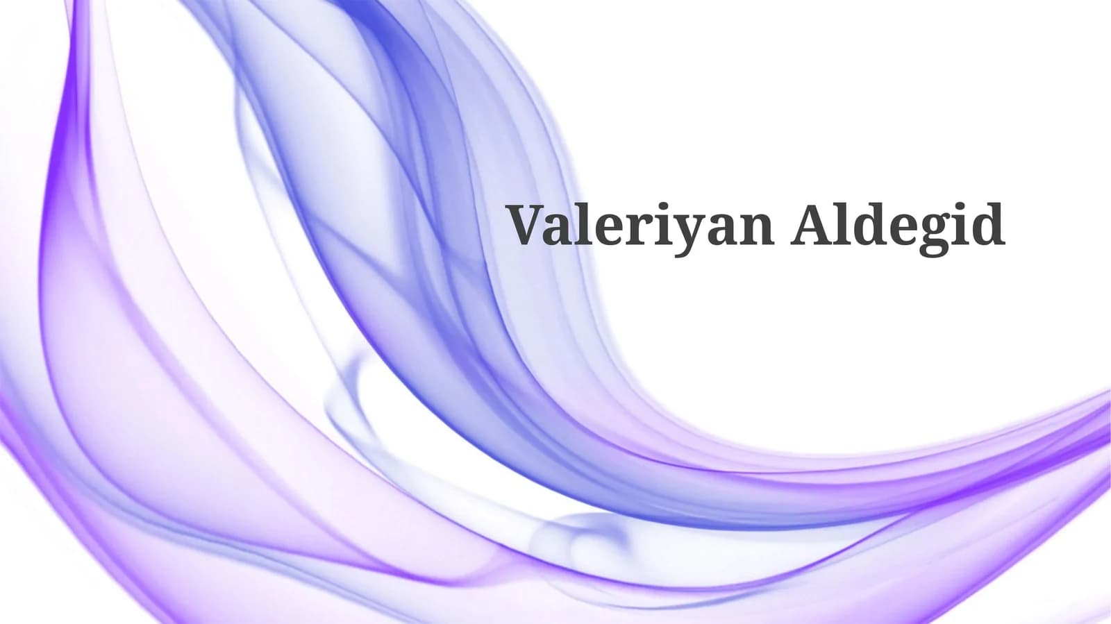 ValeriyanAldegid