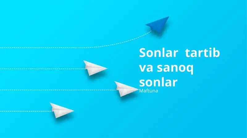 Kardinal Sonlar Misollari