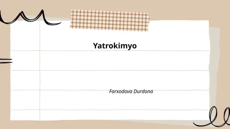 Yatrokimyo