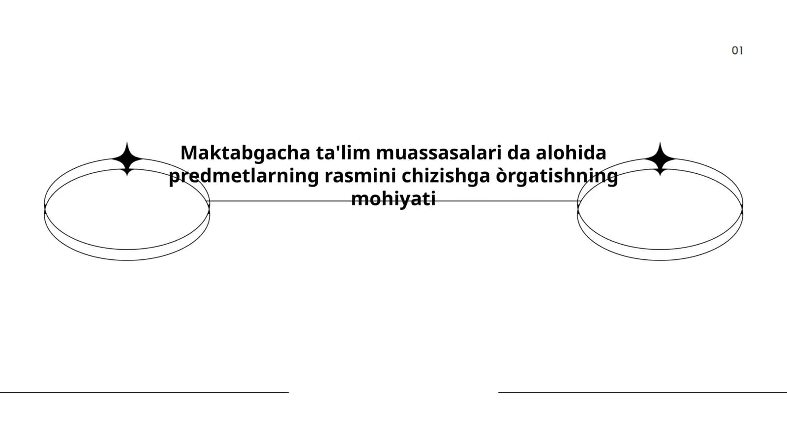 Maktabgacha ta'limda san'atning ahamiyati