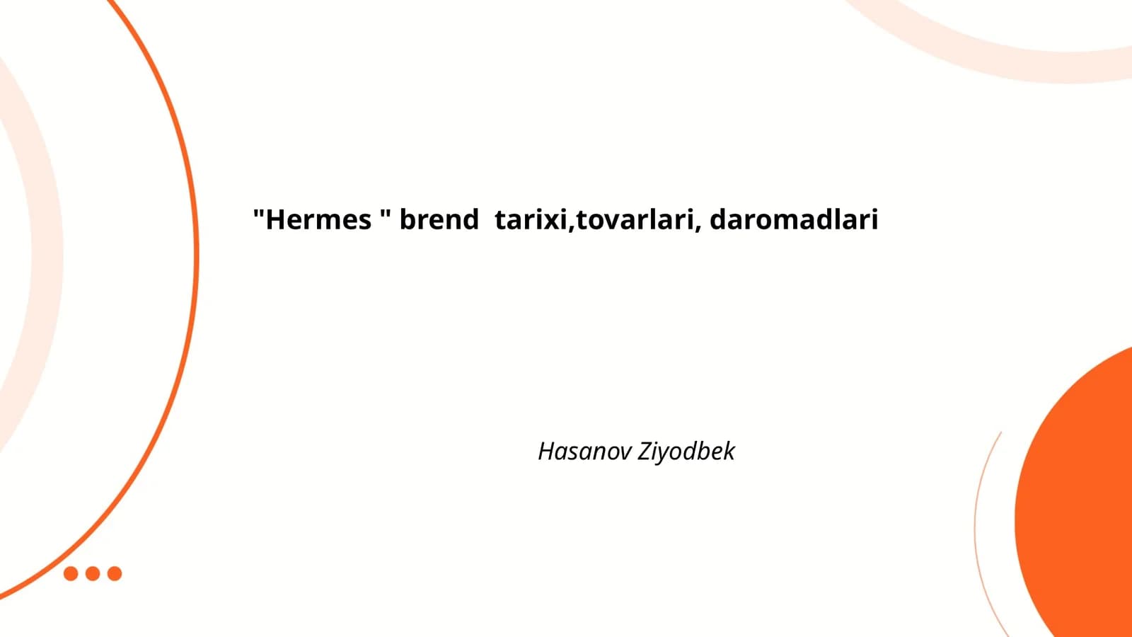 Hermes Brend Tarixi