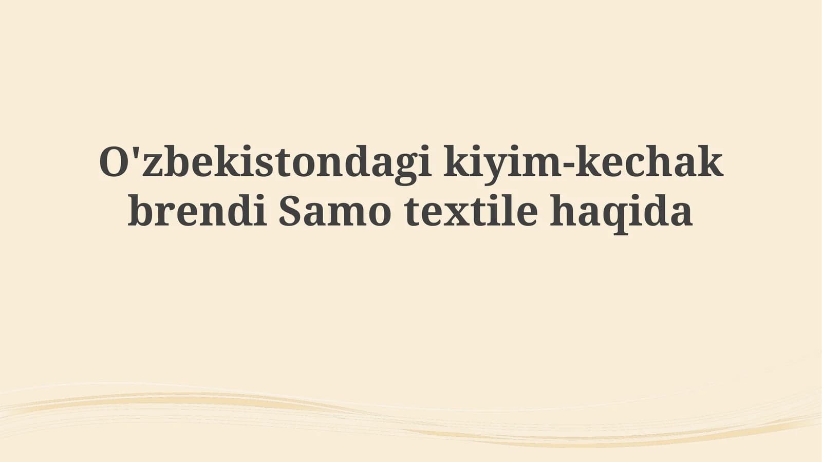 Samo Textile