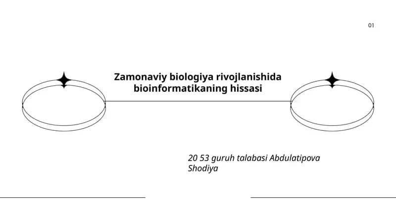 Genom tahlili va annotatsiyasida bioinformatika