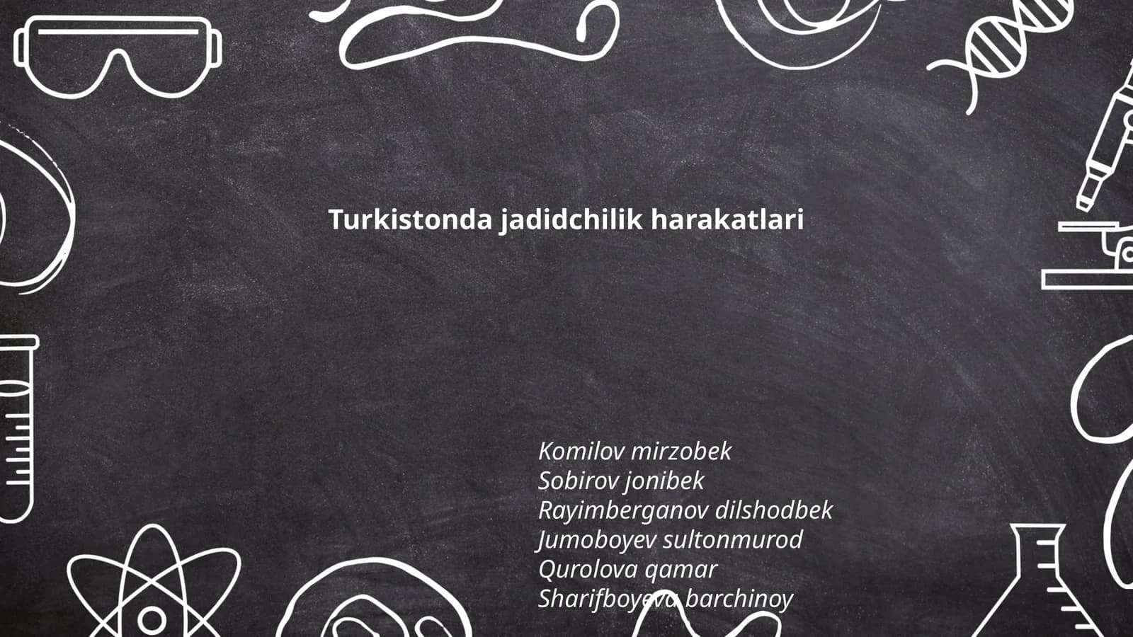 Turkistonda jadidchilik harakatlari