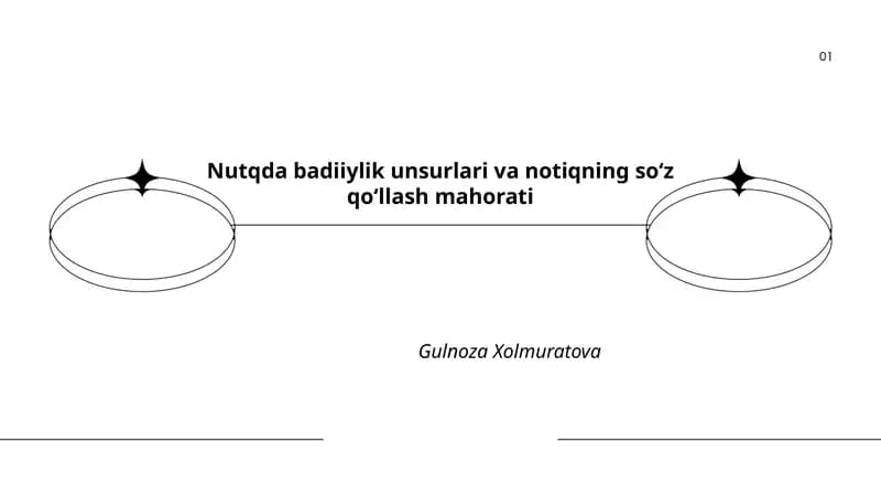 Nutqda badiiylik unsurlari va notiqning soʻz qoʻllash mahorati