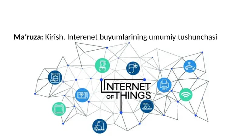 Internet ashyolari (Internet of things (IoT))