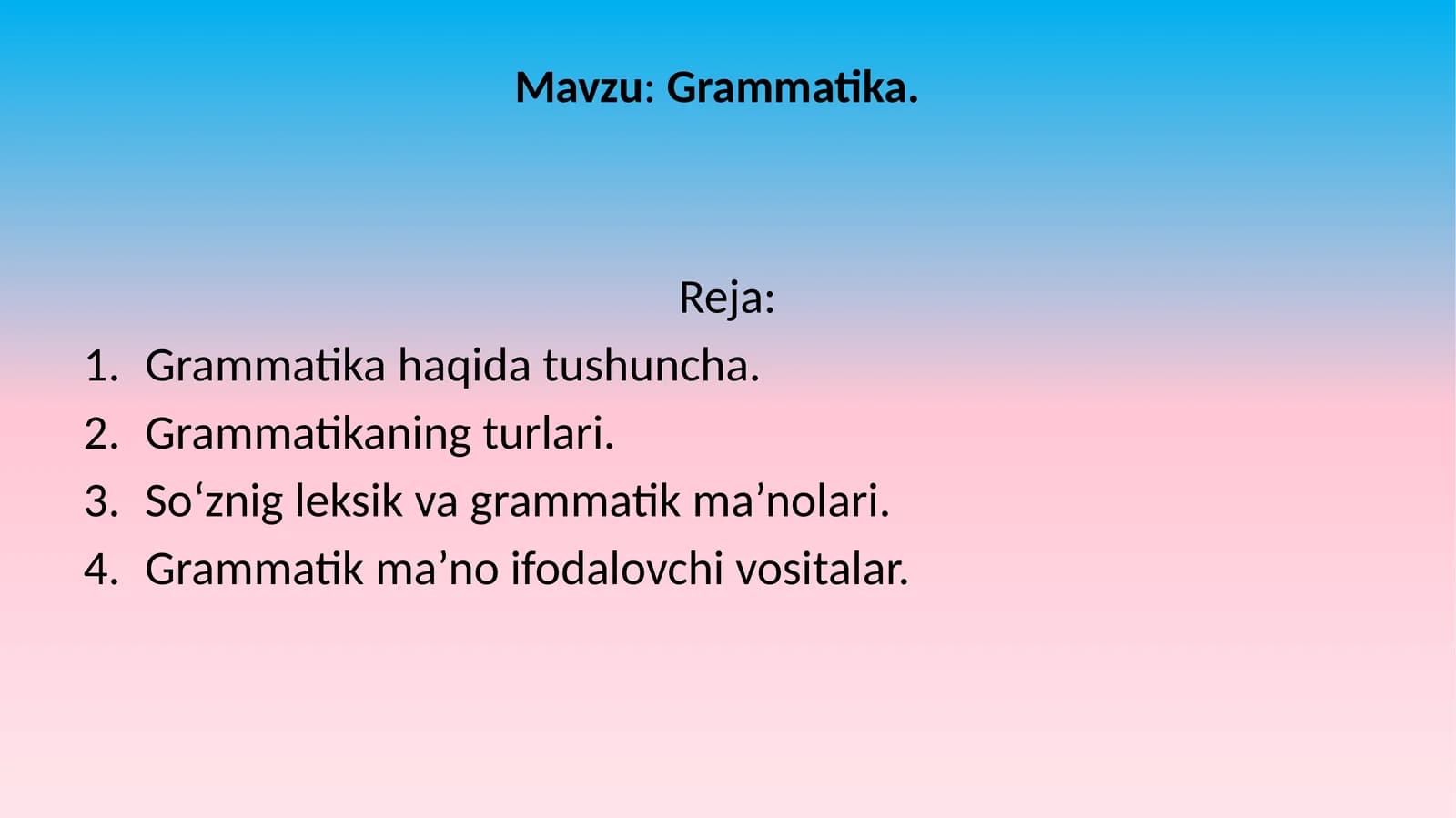 Grammatika