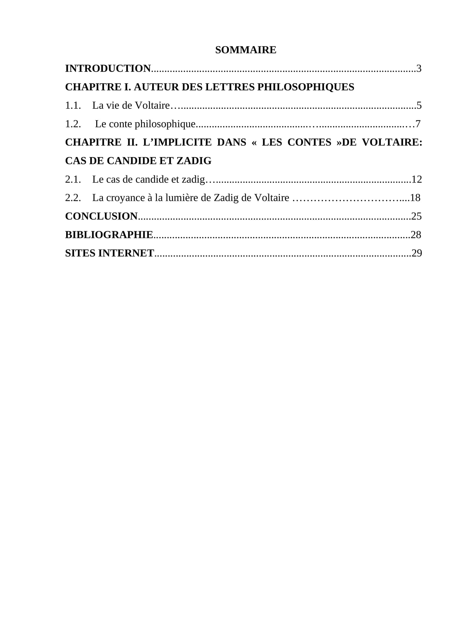 Les Lettres Philosophiques de Voltaire