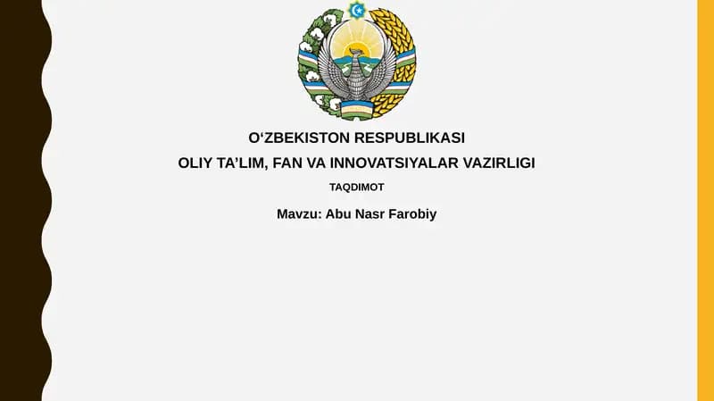 Abu Nasr Farobiy