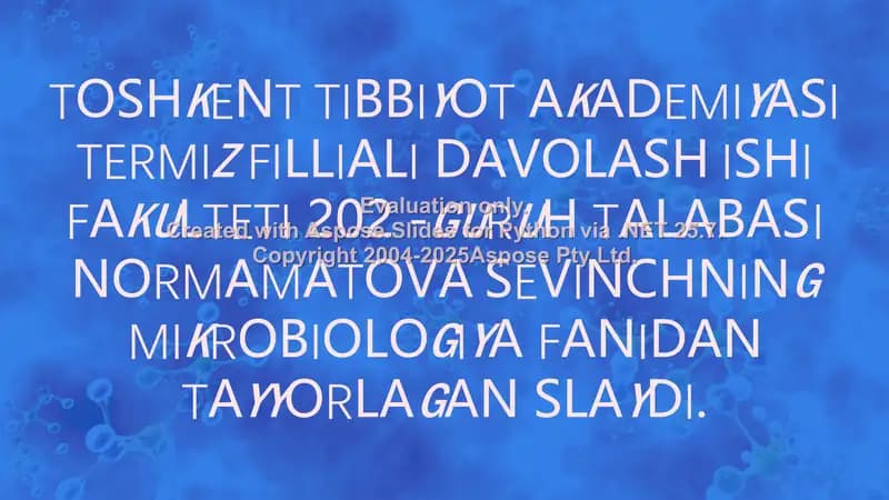 Helicobacter pylori bakteriyasi