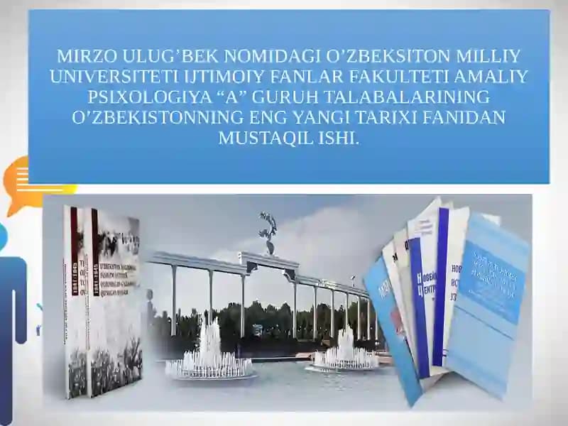 O'zbekistonda demokratik, fuqorolik jamiyati asoslarining shakllanishi, amalga oshirilgan siyosiy islohotlar