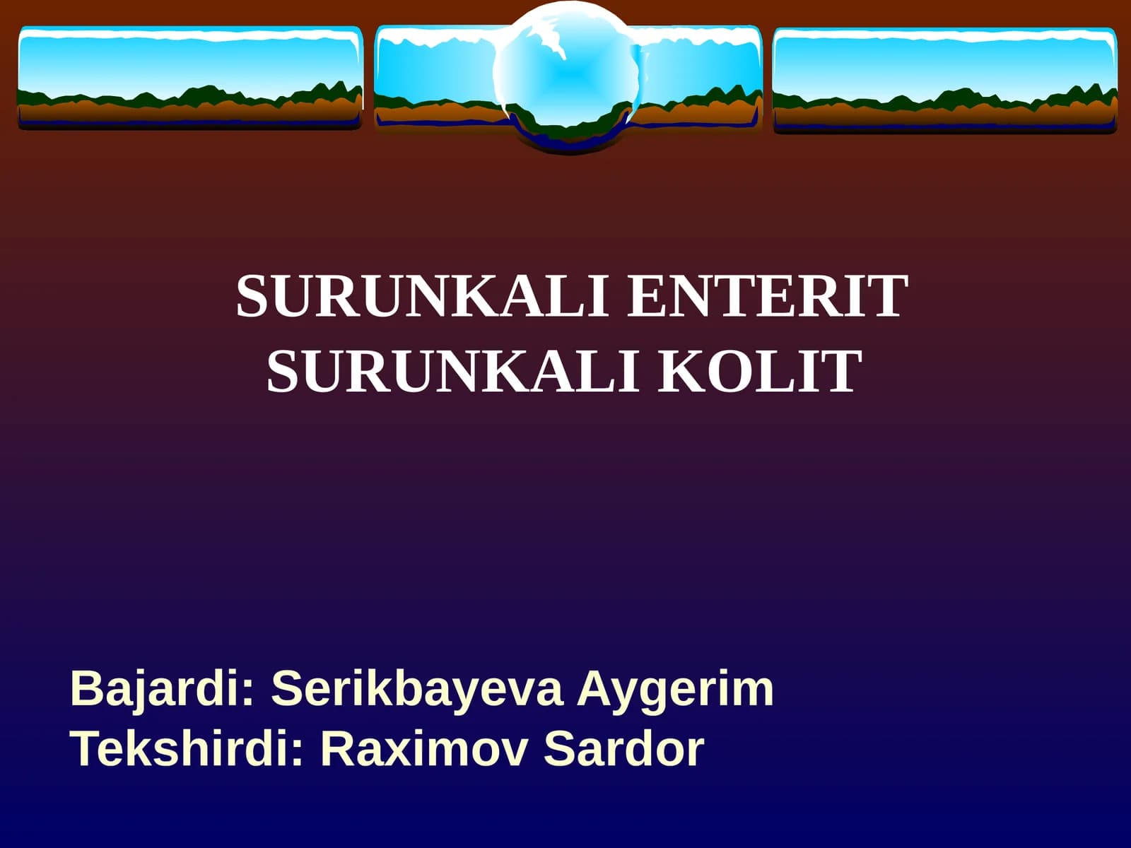 SURUNKALI ENTERIT SURUNKALI KOLIT