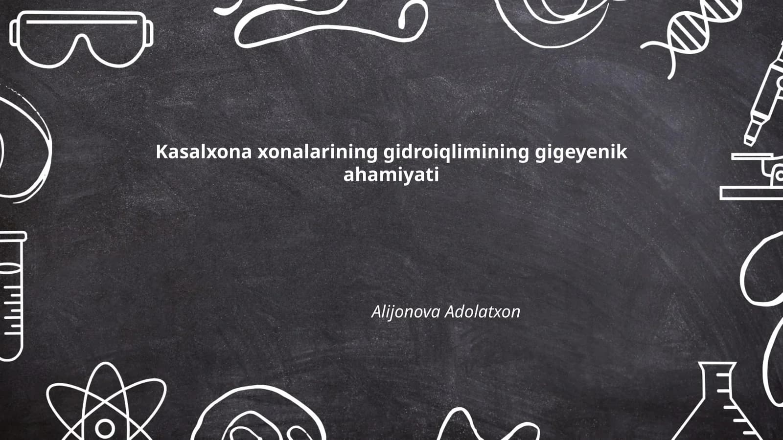 Kasalxonalar gidroiqlimi