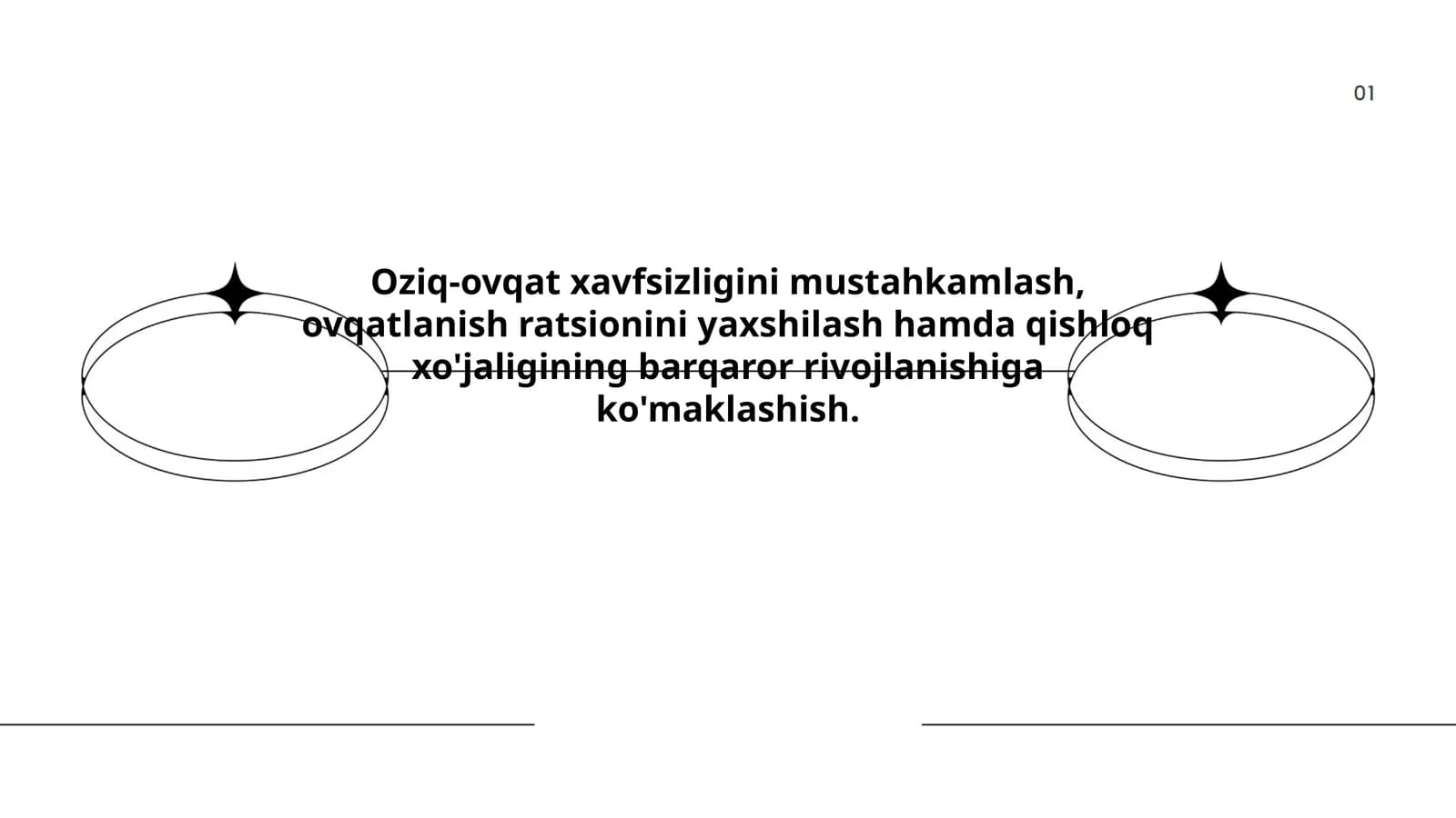Oziq-ovqat xavfsizligini ta'minlash strategiyalari