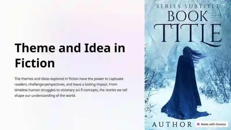 Theme and Idea in Fiction