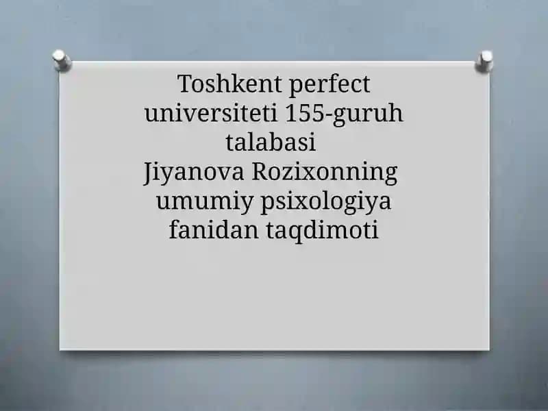 Sun’iy intellekt yordamida psixologik testlarni avtomatlashtirish