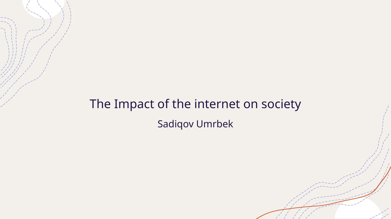 Internetning jamoatga ta'siri