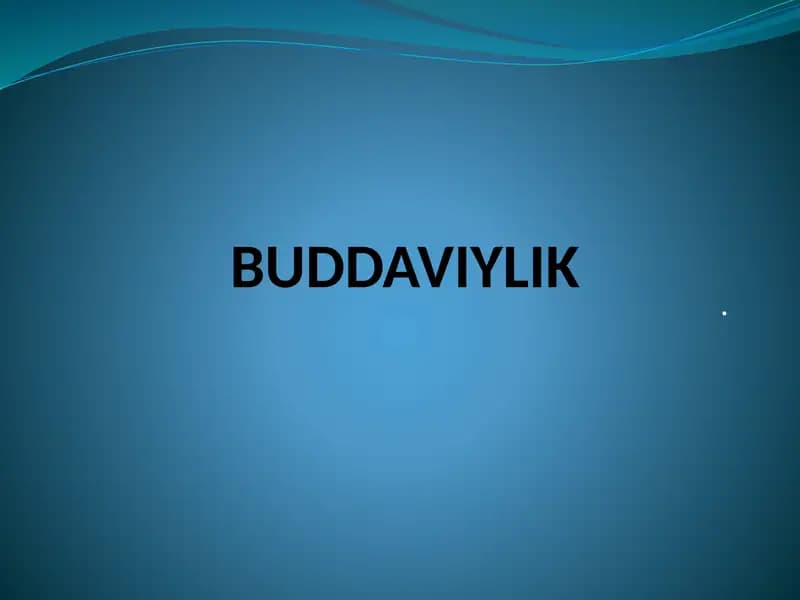 Buddaviylik