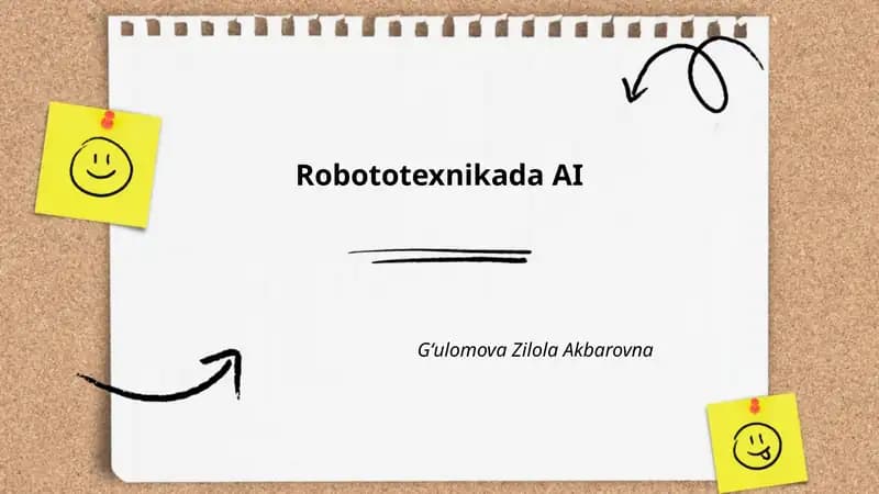Robototexnikada AI