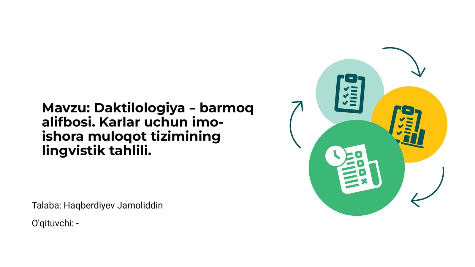 Daktilologiya – barmoq alifbosi