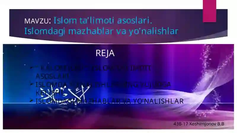 "KALOM ILMI"