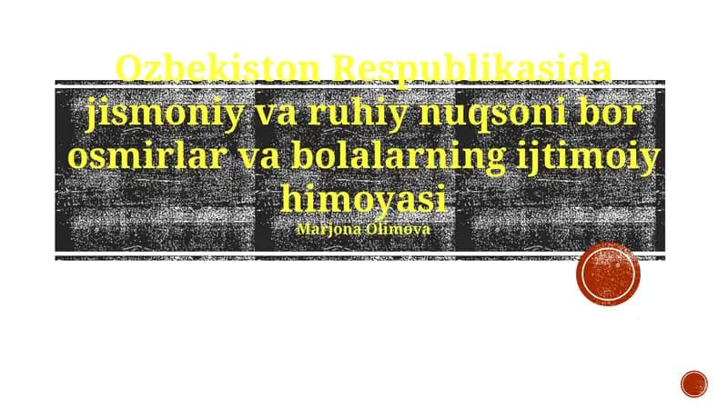 Erta Bolalik Rivojlanishiga Aralashuvlar