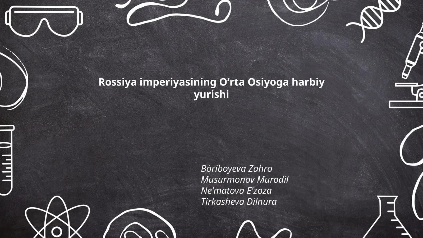 Rossiya imperiyasining Oʻrta Osiyoga harbiy yurishi
