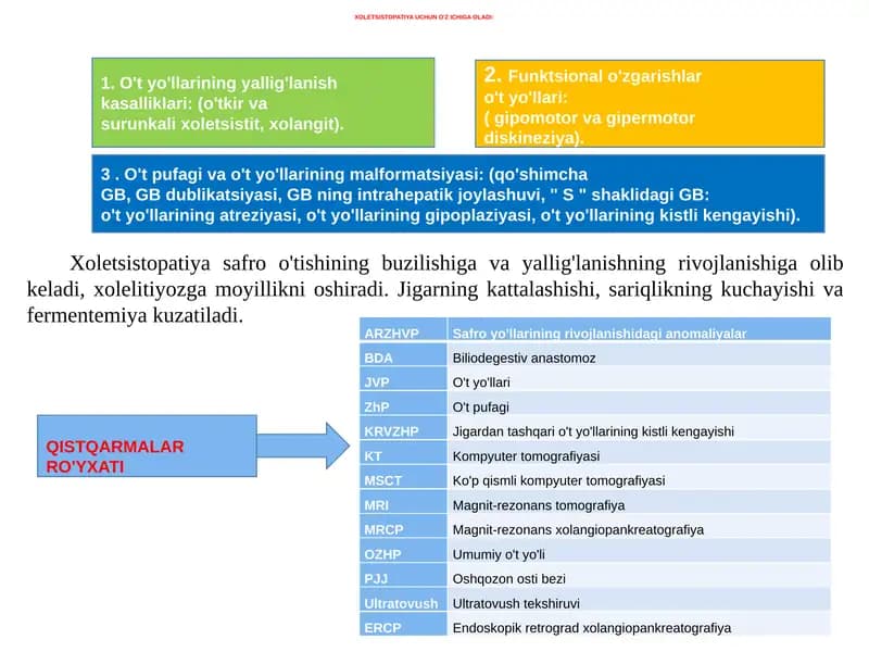 Xoletsistopatiya