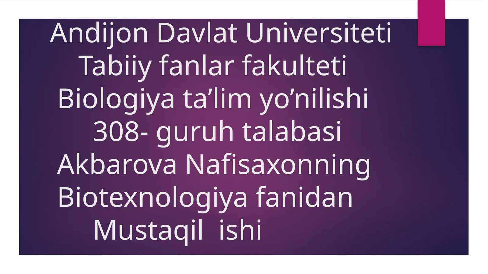 O'simliklar va hayvonlarning hujayra genetikmuhandisligi