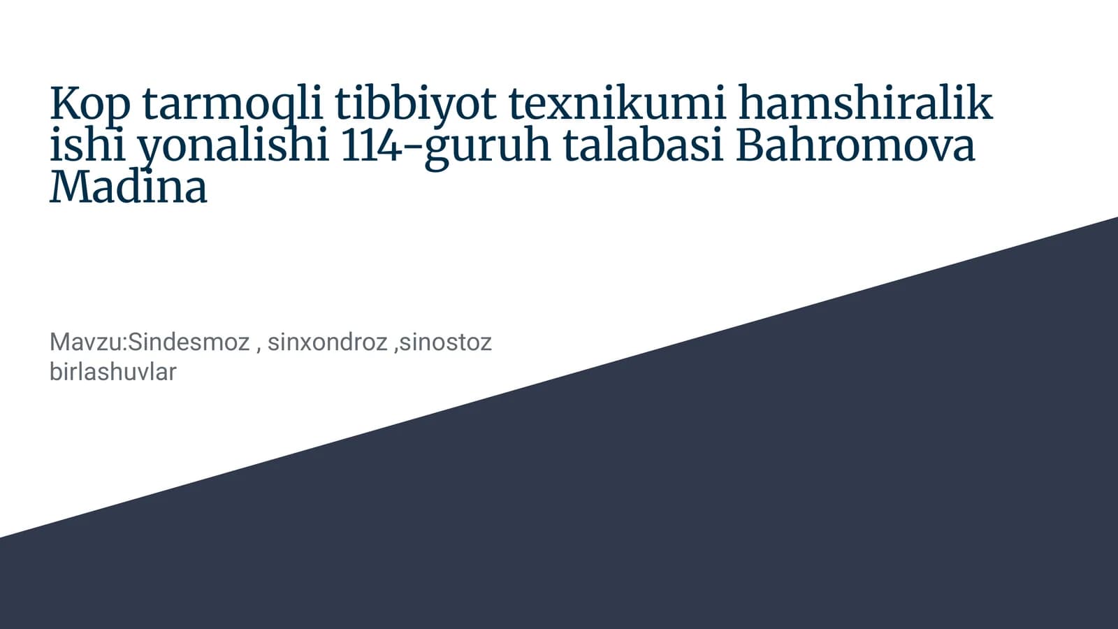 Sindesmoz, sinxondroz,sinostoz birlashuvlar