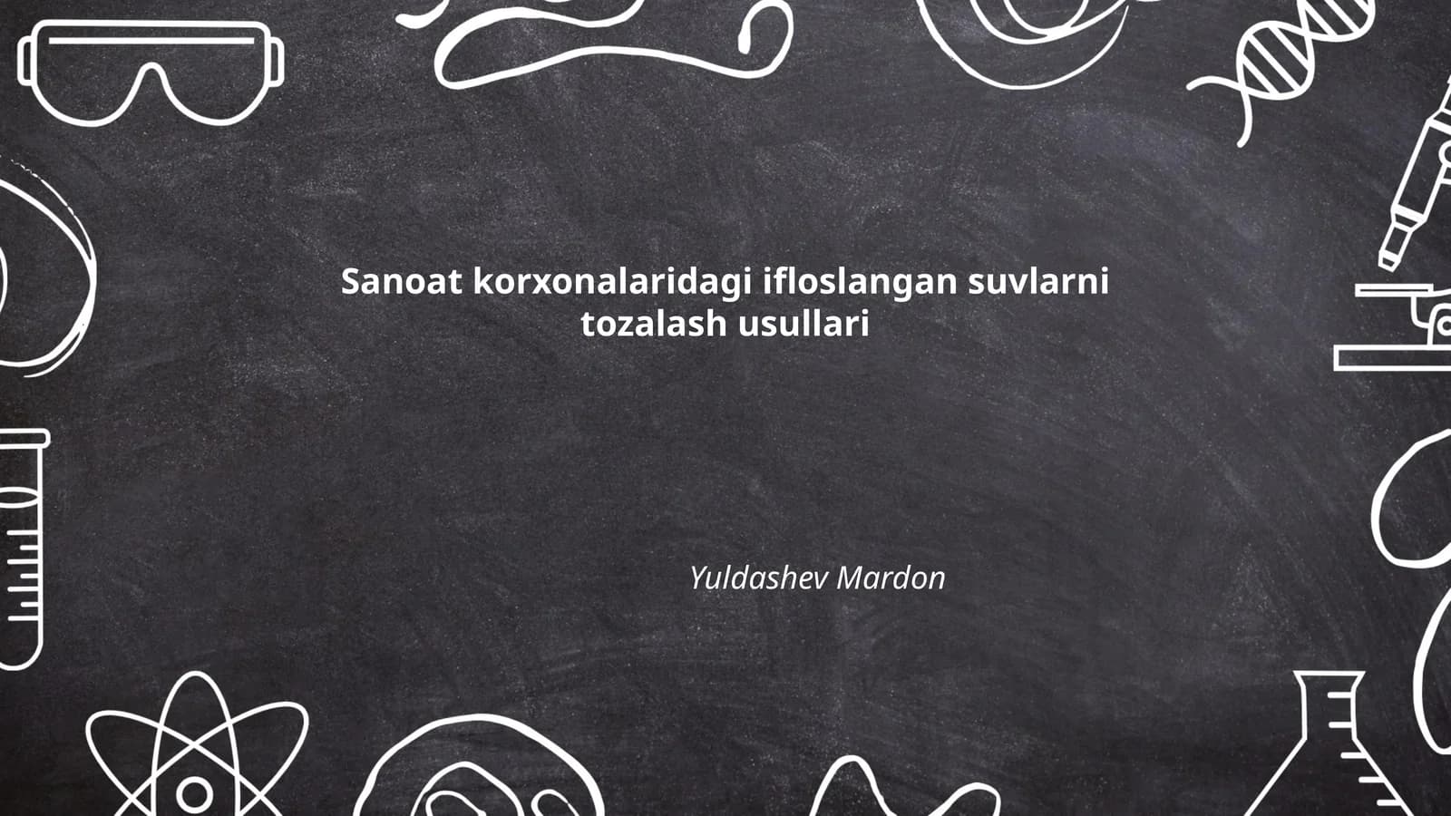 Sanoat korxonalaridagi ifloslangan suvlarni tozalash usullari
