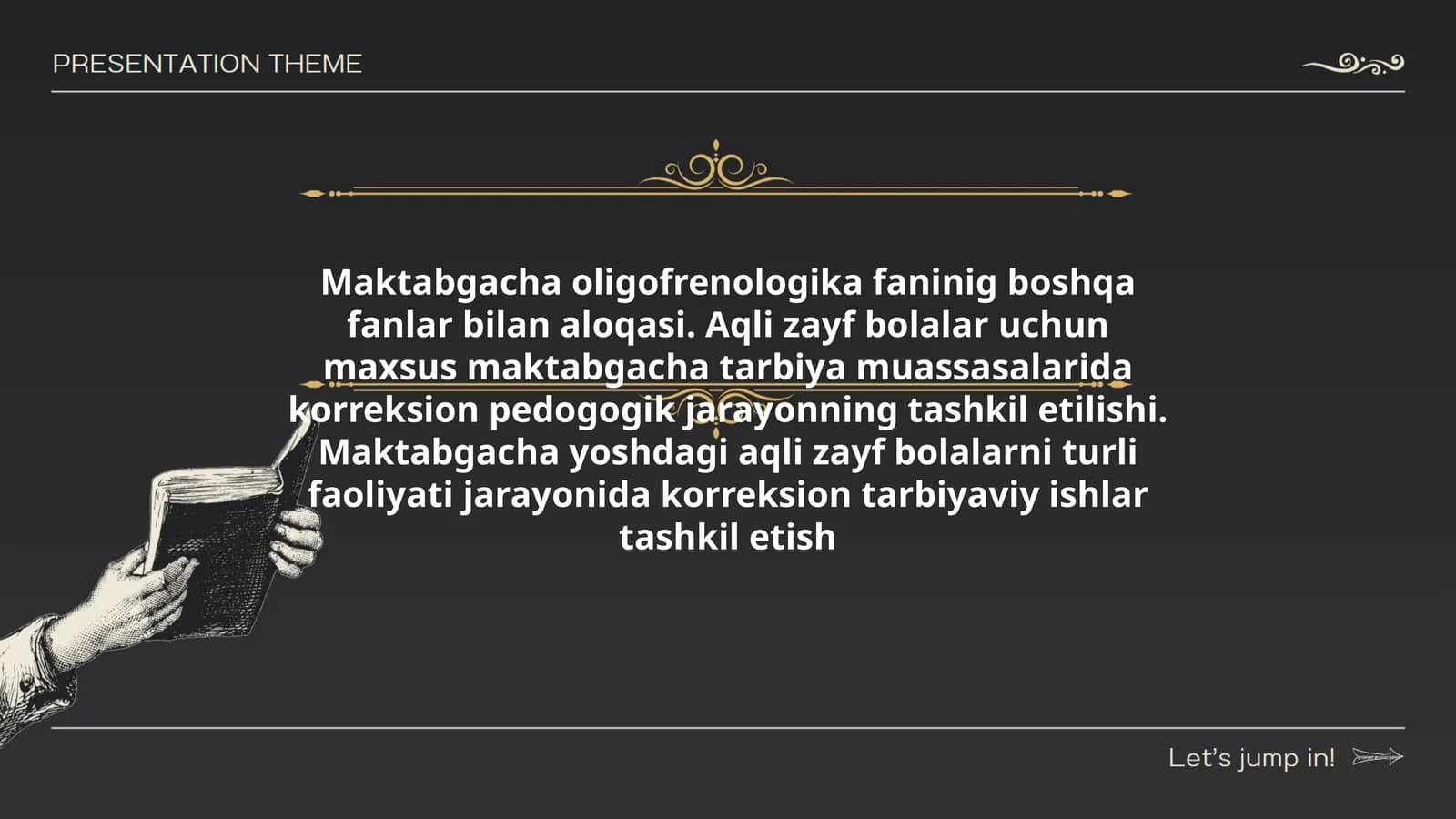 Maktabgacha oligofrenologika fanlar aloqasi