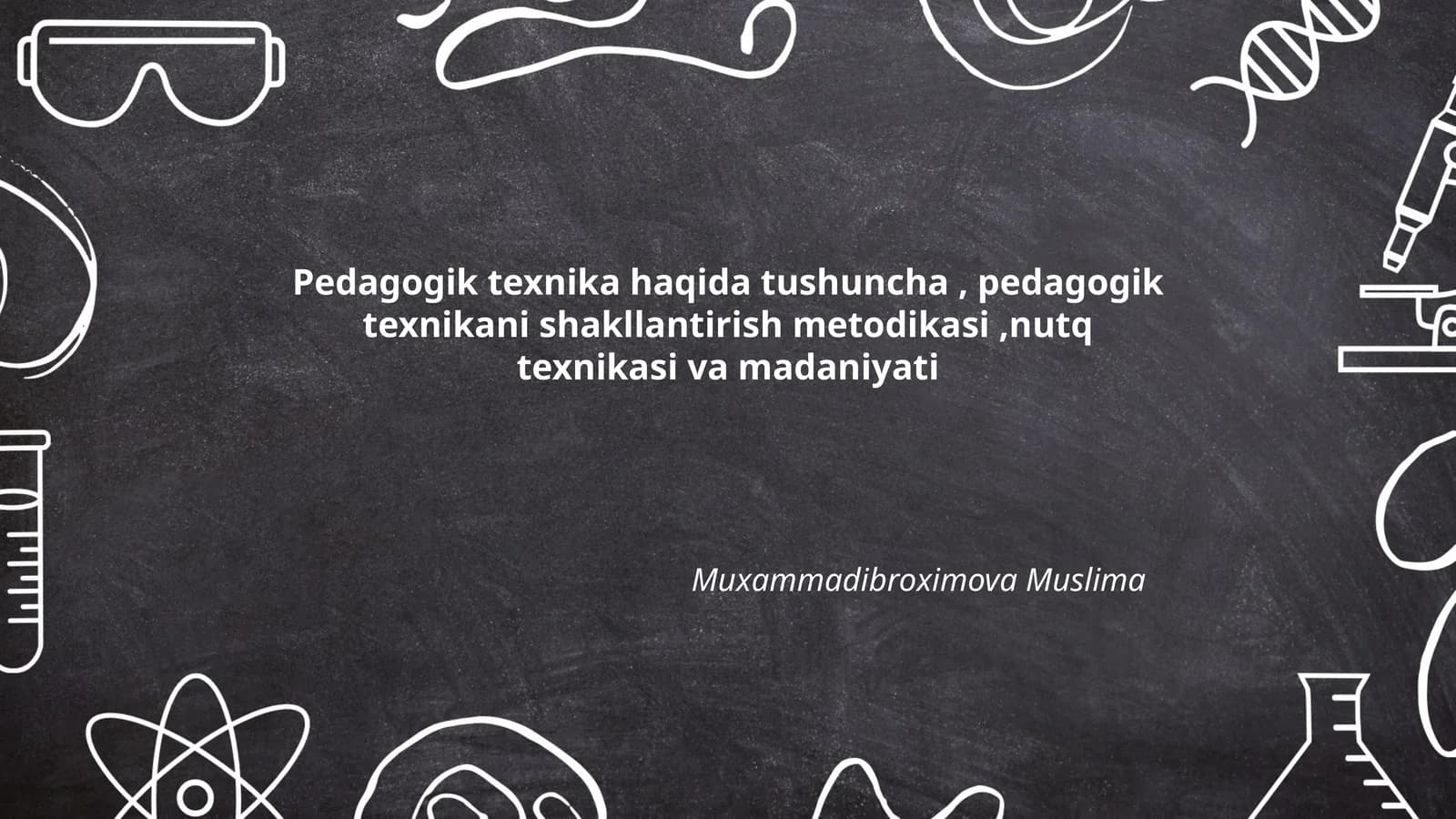 Pedagogik texnika haqida tushuncha