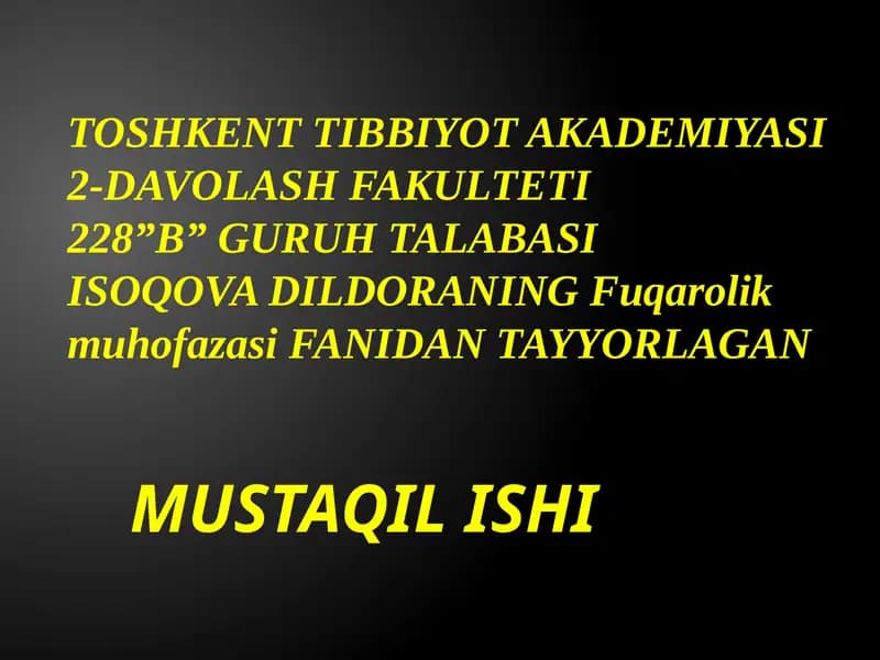 Favqulodda aholini muhozfaza qilish. Jamoa himoya vositalari