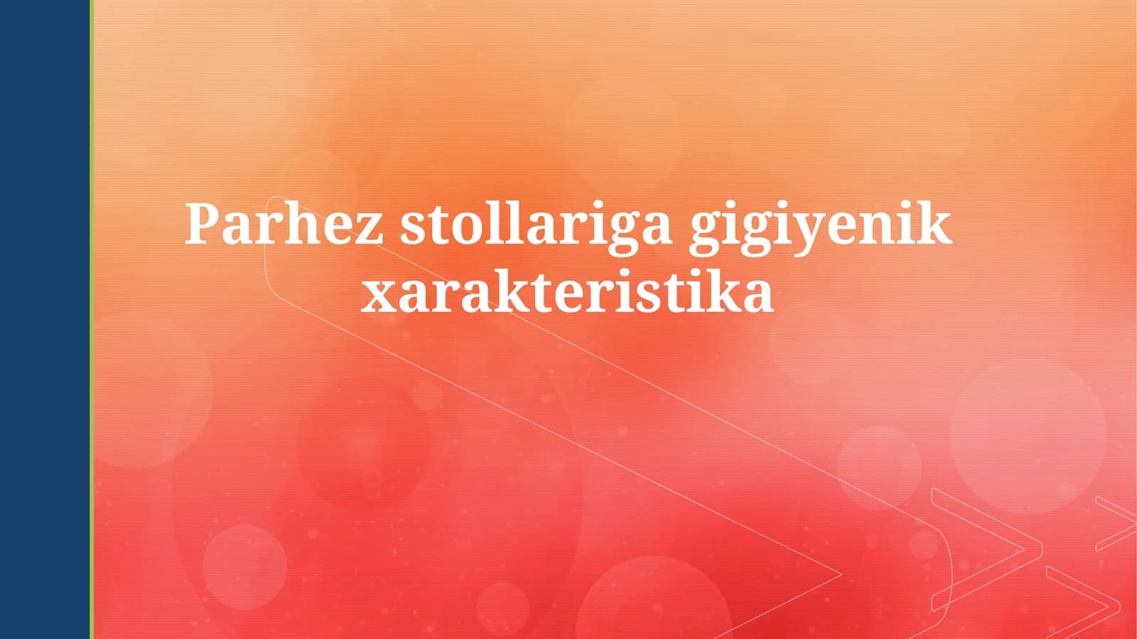 Dietik jadvallar