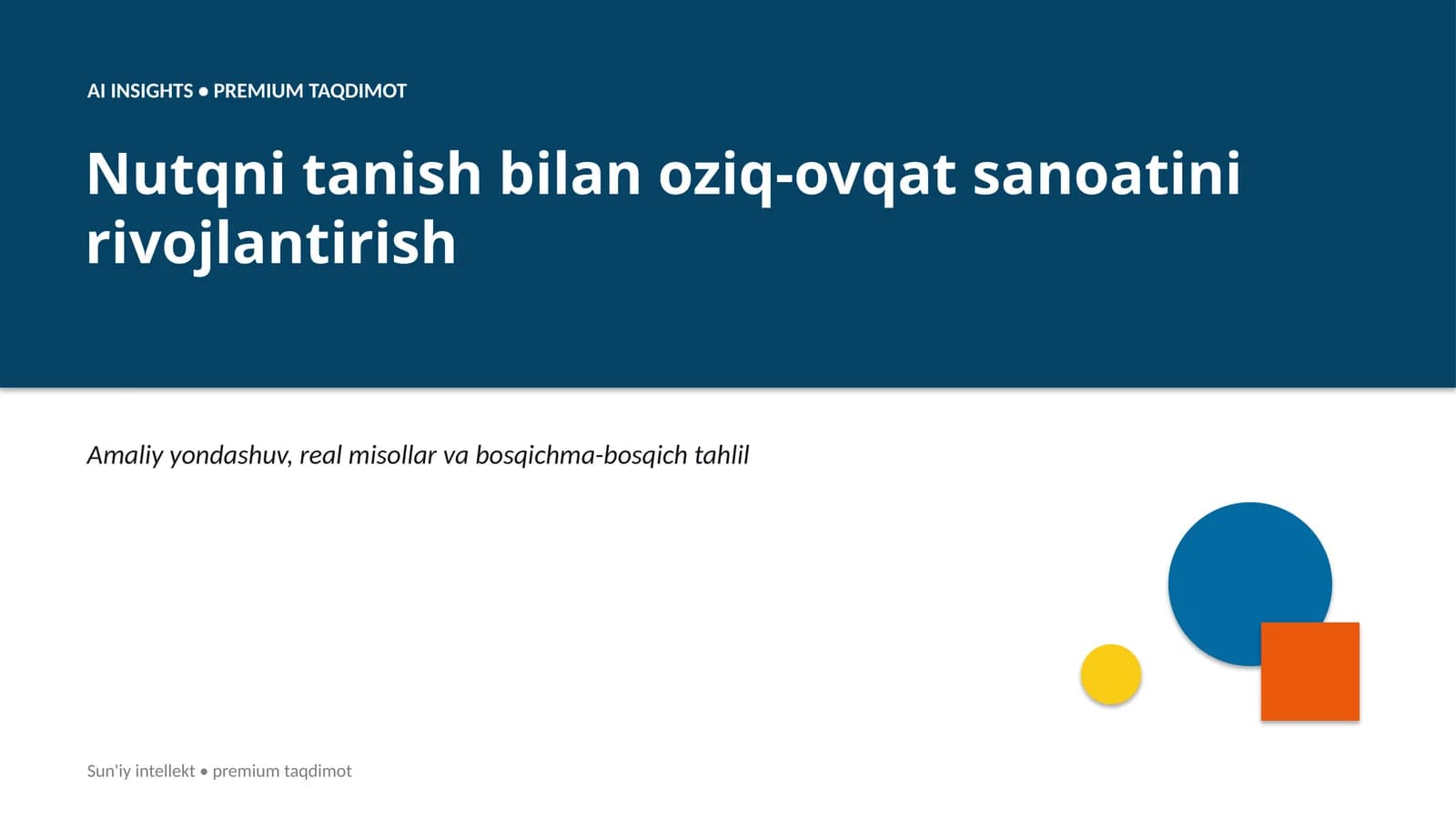 Premium Taqdimot