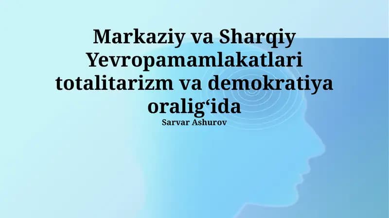 Kommunistik davrning meroslari