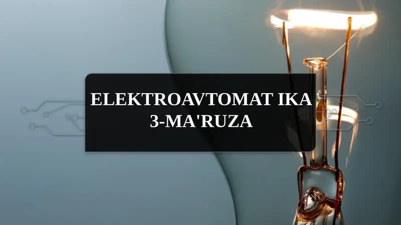 ELEKTROAVTOMATIKA
