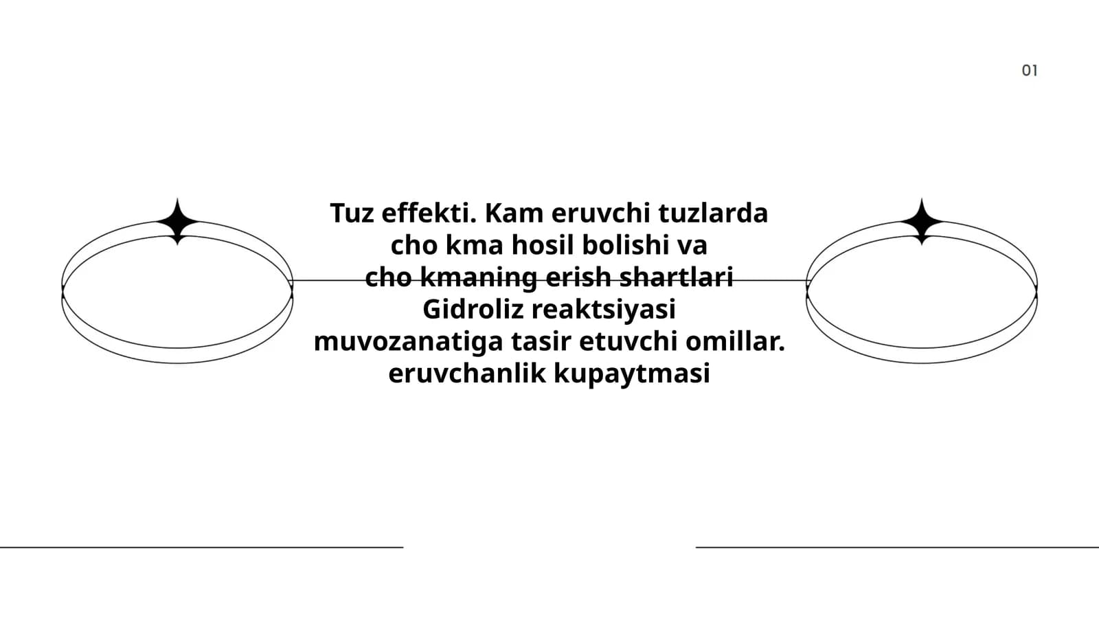 Tuz effekti. Kam eruvchi tuzlarda cho kma hosil bolishi va cho kmaning erish shartlari